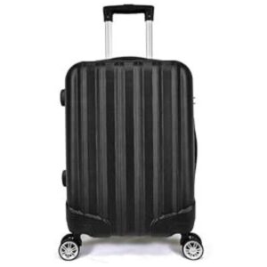 Mala de Bordo ABS 4 Rodas Adventure Fortt Preto - MAB01-PT