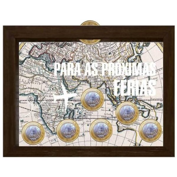 Quadro Cofre Kapos Betume 15X20X4cm
