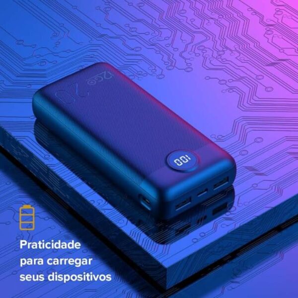 Carregador Portátil (Power Bank) Ultra Rápido 20000mAh - Image 5