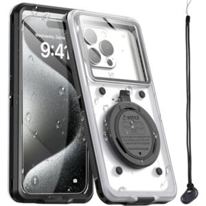 AICase Capa de telefone à prova d'água