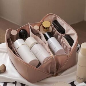 Bolsa Necessaire Feminina Organizador Viagem Blogueira (Rosa)