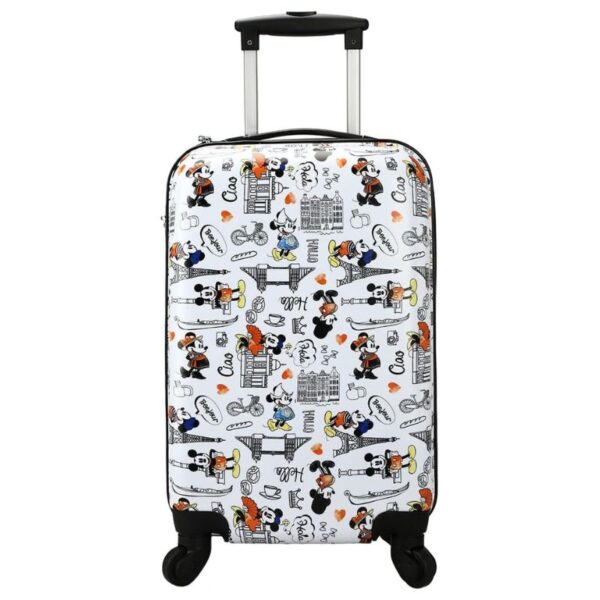 Conjunto sortido de malas Disney Mickey e Minnie, Branco, OSFA